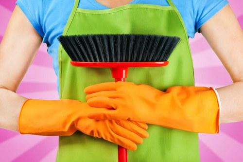 Office cleaning service for a Merton workplace reception area