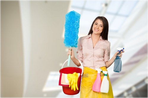 Regular house cleaning in a Merton flat with modern interiors