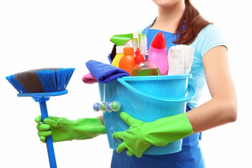 Upholstery cleaning process for a fabric sofa in Merton
