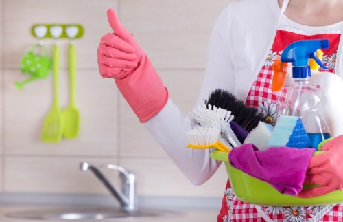 Local domestic cleaning service for a terrace house in Merton